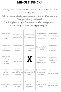 Minglebingo